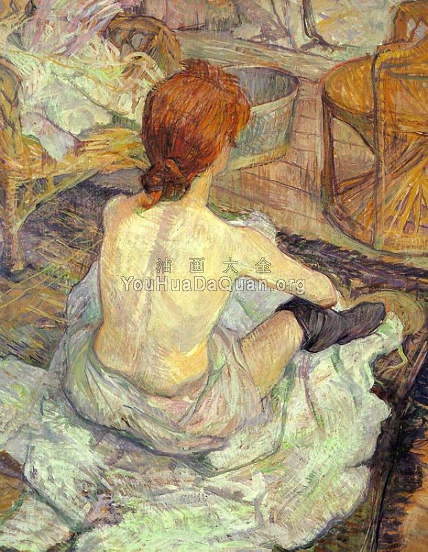 La Toilette - 亨利·德·土鲁斯·罗特列克